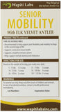 Wapiti Labs Elk Velvet Antler Senior Mobility Supplement for Dogs - 30 gm