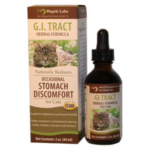 Wapiti Labs GI Tract Herbal Supplement Formula for Cats - 2 oz