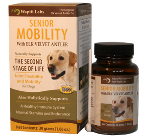 Wapiti Labs Elk Velvet Antler Senior Mobility Supplement for Dogs - 30 gm